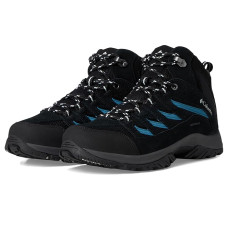 Black/Skylight Columbia Crestwood Mid Waterproof