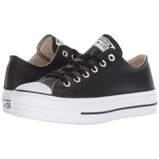 Converse Chuck Taylor All Star Low Top Platform Leather Sneaker
