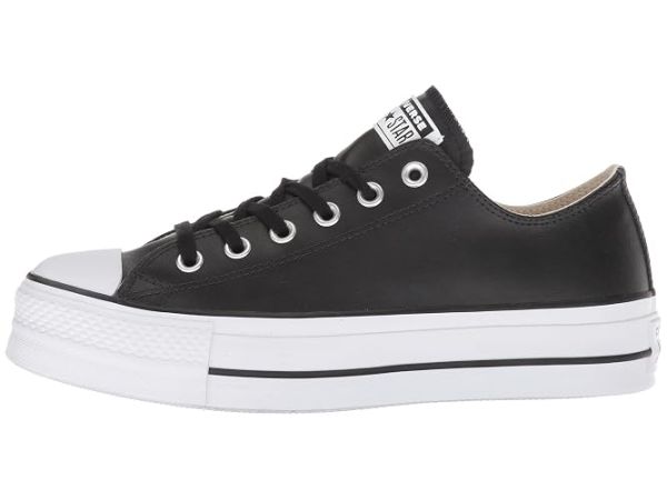Converse Chuck Taylor All Star Low Top Platform Leather Sneaker