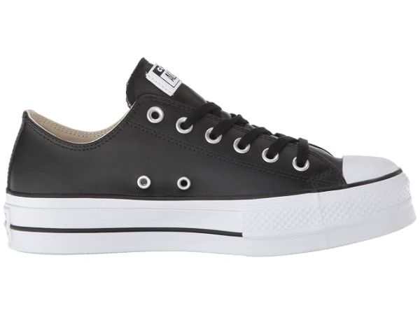 Converse Chuck Taylor All Star Low Top Platform Leather Sneaker