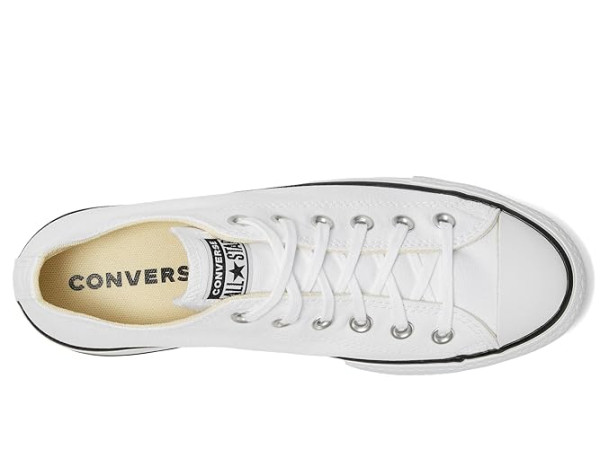 Converse Chuck Taylor All Star Low Top Platform Leather Sneaker