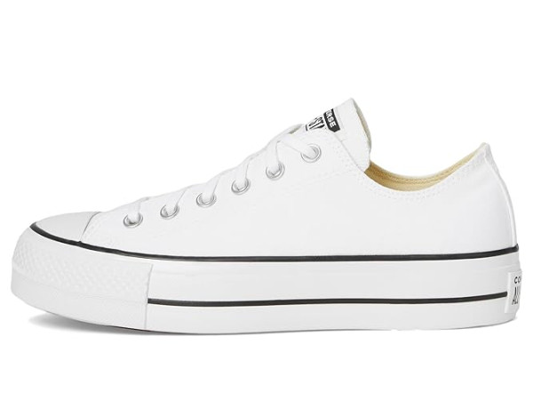 Converse Chuck Taylor All Star Low Top Platform Leather Sneaker