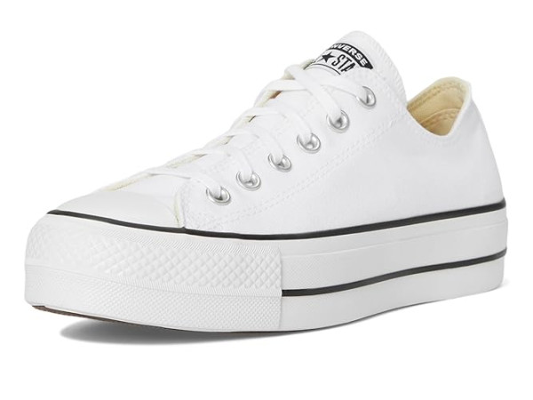 Converse Chuck Taylor All Star Low Top Platform Leather Sneaker