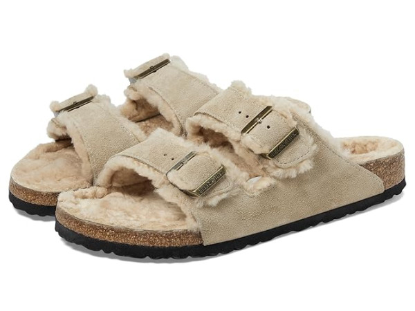 Birkenstock Arizona Shearling - Suede (Unisex)