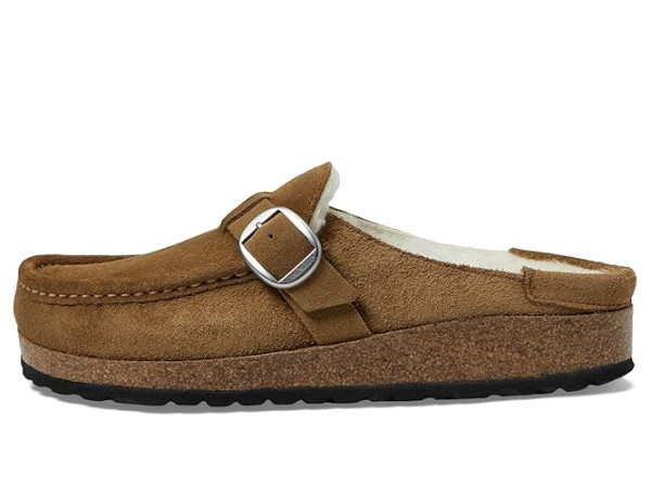 Birkenstock Buckley Shearling Clog - Suede Birkenstock Buckley Shearling Clog - Suede
