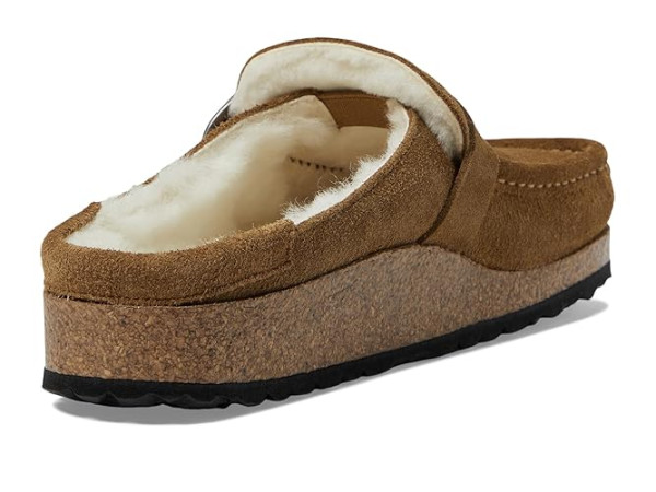 Birkenstock Buckley Shearling Clog - Suede Birkenstock Buckley Shearling Clog - Suede
