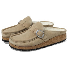 Birkenstock Buckley Shearling Clog - Suede Birkenstock Buckley Shearling Clog - Suede