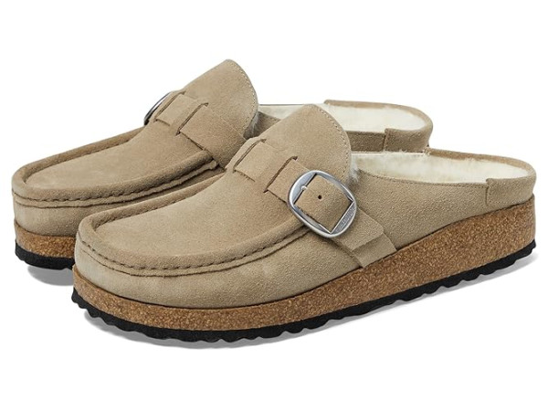 Birkenstock Buckley Shearling Clog - Suede Birkenstock Buckley Shearling Clog - Suede