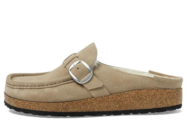 Birkenstock Buckley Shearling Clog - Suede Birkenstock Buckley Shearling Clog - Suede