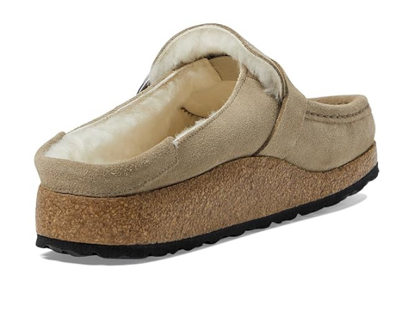Birkenstock Buckley Shearling Clog - Suede Birkenstock Buckley Shearling Clog - Suede