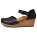 Birkenstock Mary Wedge Sandal - Leather