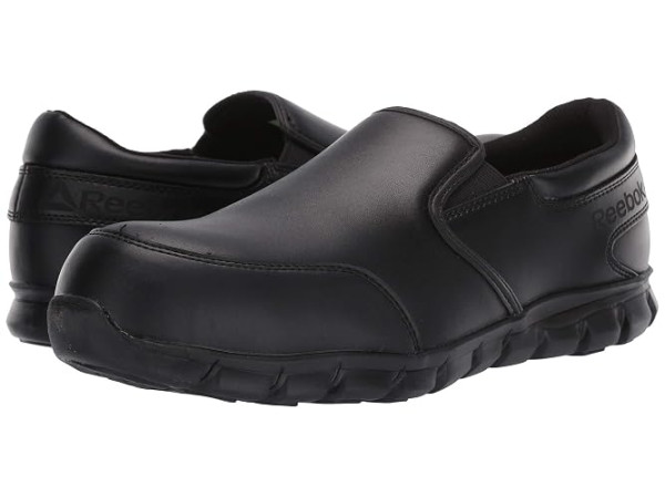 Reebok Work Sublite Cushion Work Comp Toe ESD Slip On Reebok Work Sublite Cushion Work Comp Toe ESD Slip On