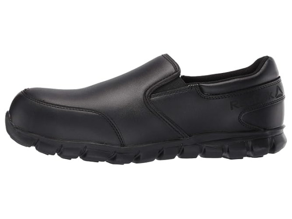 Reebok Work Sublite Cushion Work Comp Toe ESD Slip On Reebok Work Sublite Cushion Work Comp Toe ESD Slip On