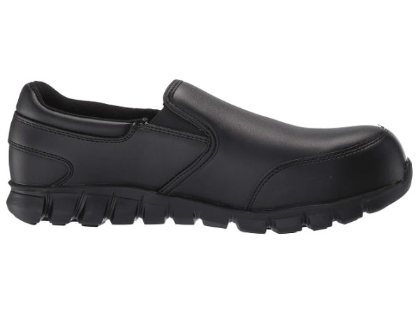 Reebok Work Sublite Cushion Work Comp Toe ESD Slip On Reebok Work Sublite Cushion Work Comp Toe ESD Slip On