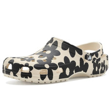 Summit White/Multi Petals Crocs Classic Clog - Seasonal Graphic