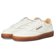 Vintage Chalk/Chalk/Camel Reebok Lifestyle Club C 85