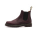 Dr. Martens 2976 Yellow Stitch Smooth Leather Chelsea Boots