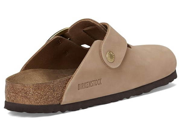 Birkenstock Boston Big Buckle Clog - Nubuck Leather Birkenstock Boston Big Buckle Clog - Nubuck Leather