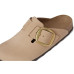 Birkenstock Boston Big Buckle Clog - Nubuck Leather Birkenstock Boston Big Buckle Clog - Nubuck Leather
