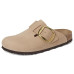 Birkenstock Boston Big Buckle Clog - Nubuck Leather Birkenstock Boston Big Buckle Clog - Nubuck Leather
