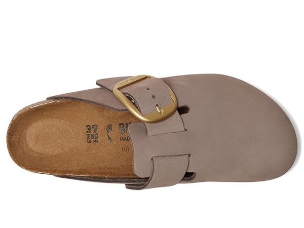 Birkenstock Boston Big Buckle Clog - Nubuck Leather Birkenstock Boston Big Buckle Clog - Nubuck Leather