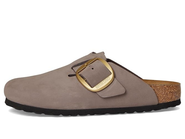 Birkenstock Boston Big Buckle Clog - Nubuck Leather Birkenstock Boston Big Buckle Clog - Nubuck Leather