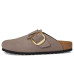 Birkenstock Boston Big Buckle Clog - Nubuck Leather Birkenstock Boston Big Buckle Clog - Nubuck Leather
