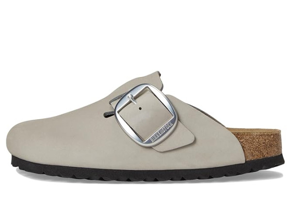 Birkenstock Boston Big Buckle Clog - Nubuck Leather Birkenstock Boston Big Buckle Clog - Nubuck Leather