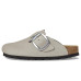 Birkenstock Boston Big Buckle Clog - Nubuck Leather Birkenstock Boston Big Buckle Clog - Nubuck Leather