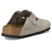 Birkenstock Boston Big Buckle Clog - Nubuck Leather Birkenstock Boston Big Buckle Clog - Nubuck Leather