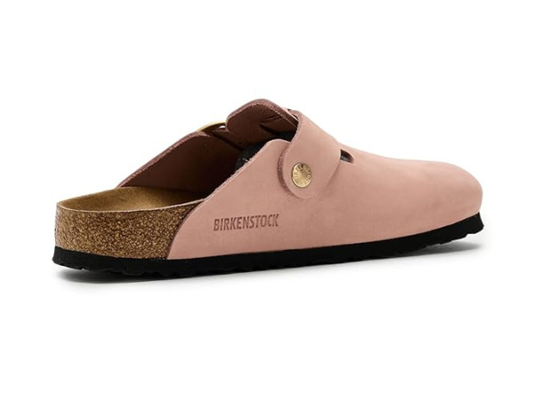 Birkenstock Boston Big Buckle Clog - Nubuck Leather Birkenstock Boston Big Buckle Clog - Nubuck Leather