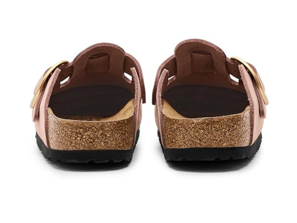 Birkenstock Boston Big Buckle Clog - Nubuck Leather Birkenstock Boston Big Buckle Clog - Nubuck Leather