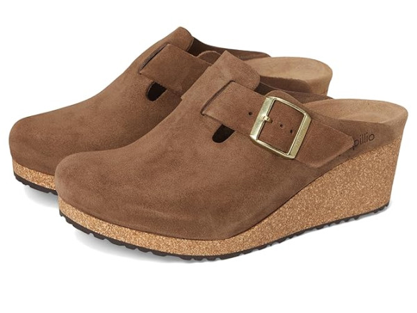 Birkenstock Fanny Wedge Clog - Suede