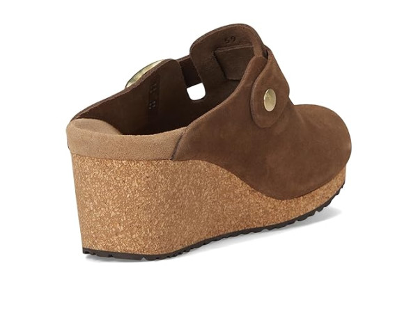 Birkenstock Fanny Wedge Clog - Suede Birkenstock Fanny Wedge Clog - Suede