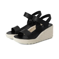 Black/Chalk SOREL Cameron™ Wedge Sandal