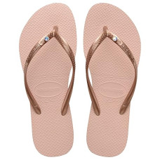 Havaianas Slim Crystal SW II Flip Flop Sandal