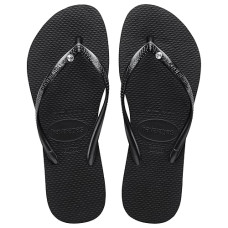 Havaianas Slim Crystal SW II Flip Flop Sandal