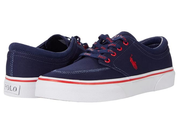 Polo Ralph Lauren Faxon X Low-Top Canvas Sneaker Polo Ralph Lauren Faxon X Low-Top Canvas Sneaker