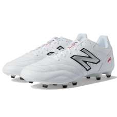 White/Black New Balance 442 V2 Team FG Soccer Cleats