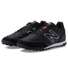 Black/White New Balance 442V2 Team TF Soccer Cleats