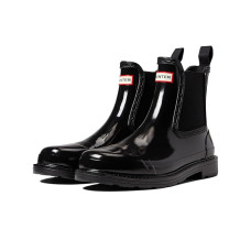 Hunter Commando Chelsea Gloss Boot