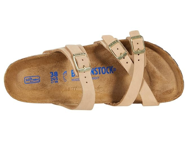 Birkenstock Franca Soft Footbed - Nubuck Leather