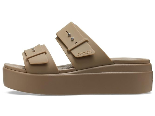 Crocs Brooklyn Buckle Low Wedge Crocs Brooklyn Buckle Low Wedge