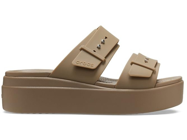 Crocs Brooklyn Buckle Low Wedge Crocs Brooklyn Buckle Low Wedge