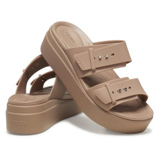 Crocs Brooklyn Buckle Low Wedge