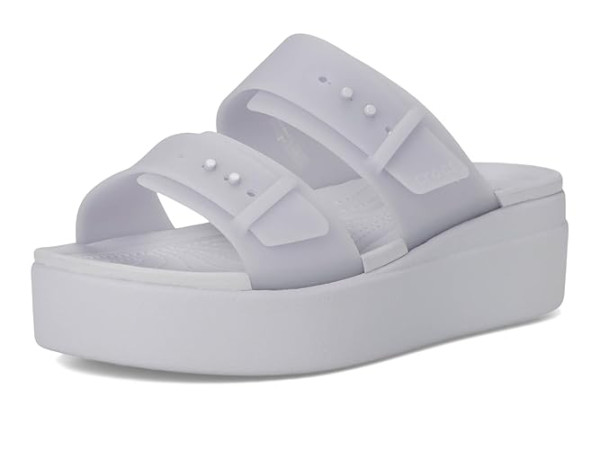 Crocs Brooklyn Buckle Low Wedges