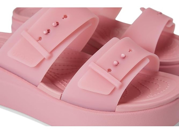 Crocs Brooklyn Buckle Low Wedges