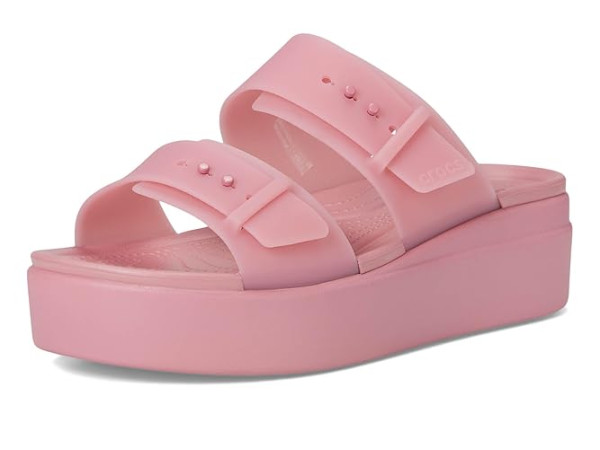 Crocs Brooklyn Buckle Low Wedges