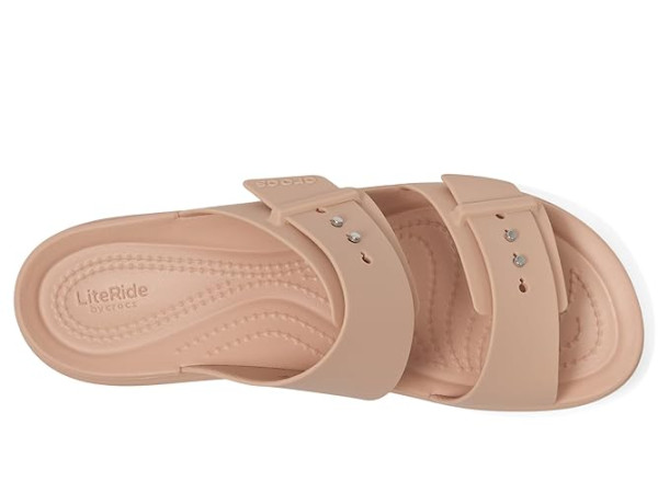 Crocs Brooklyn Buckle Low Wedges Crocs Brooklyn Buckle Low Wedges