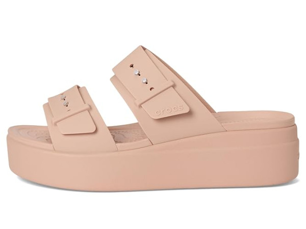 Crocs Brooklyn Buckle Low Wedges Crocs Brooklyn Buckle Low Wedges